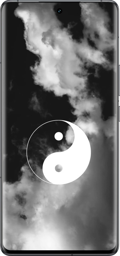 Силиконовый чехол Инь и Янь для Vivo IQOO 12 PRO - 4389u-3420 изображение 