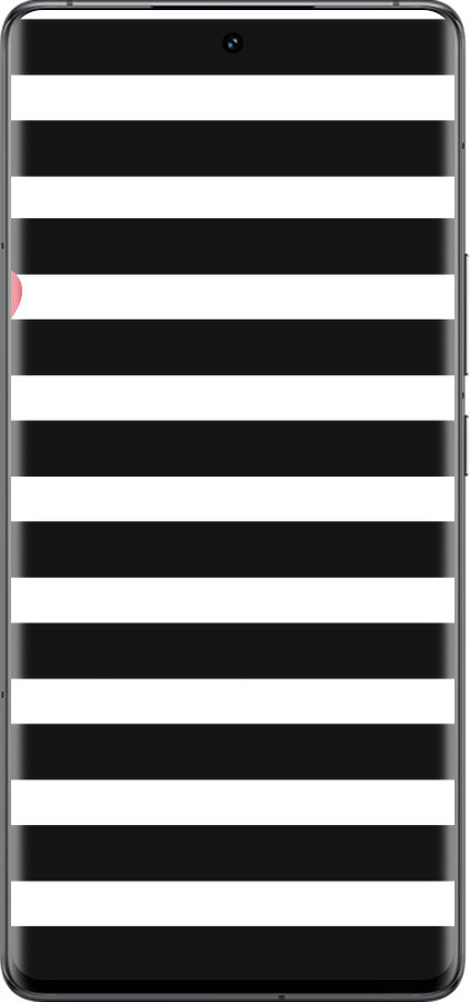 Силиконовый чехол Черно-белые полосы для Vivo IQOO 12 PRO - 4461u-3420 изображение 