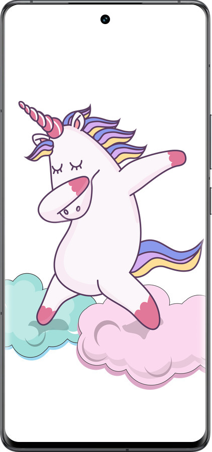 Силиконовый чехол Единорог для Vivo IQOO 12 PRO - 4702u-3420 изображение 