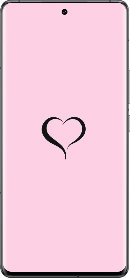 Силіконовий чехол Серце 1 для Vivo IQOO 12 PRO - 4730u-3420 изображение 