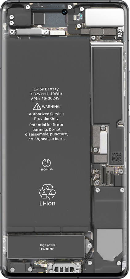 Силиконовый чехол Детали смартфона для Vivo IQOO 12 PRO - 5487u-3420 изображение 