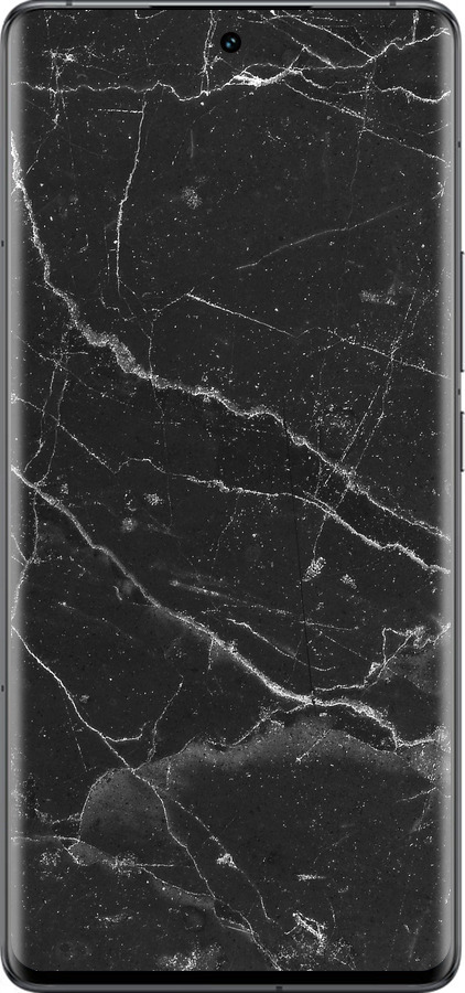 Силиконовый чехол Черный мрамор v2 для Vivo IQOO 12 PRO - 5568u-3420 изображение 