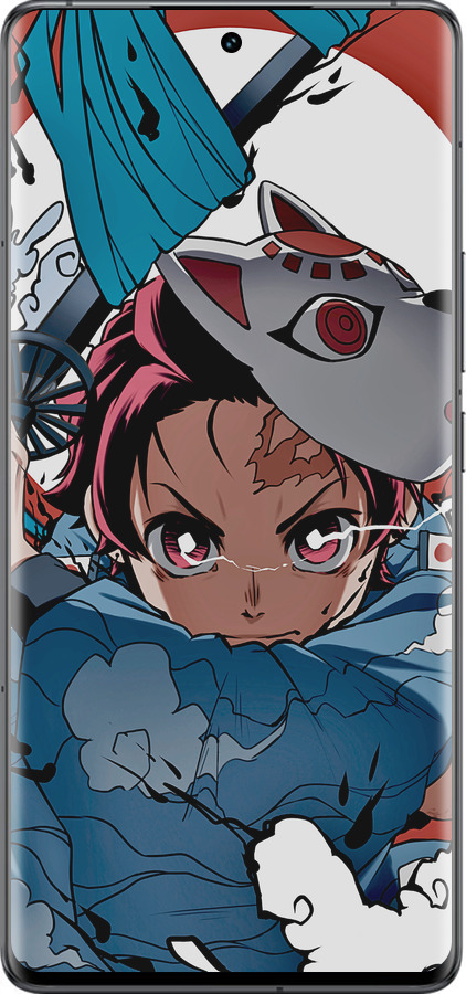 Силіконовий чехол Танджиро Камадо для Vivo IQOO 12 PRO - 5574u-3420 изображение 