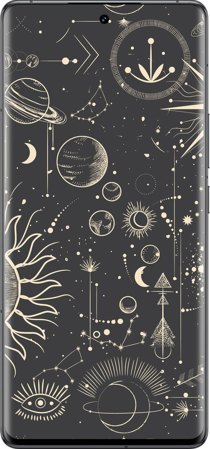 Силиконовый чехол Фаза луны для Vivo IQOO 12 PRO - 5605u-3420 изображение 