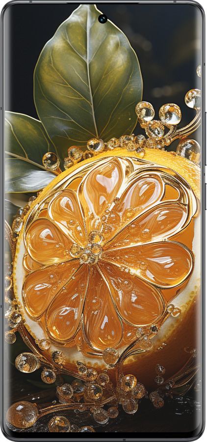 Силиконовый чехол Лимон для Vivo IQOO 12 PRO - 5647u-3420 изображение 