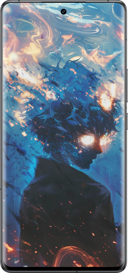 Силиконовый чехол Сатору Годжо для Vivo IQOO 12 PRO - 6129u-3420 изображение 