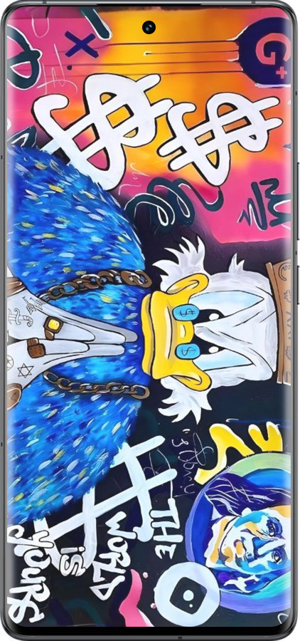 Силиконовый чехол Скрудж 2 для Vivo IQOO 12 PRO - 6285u-3420 изображение 