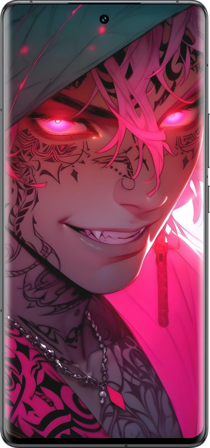 Силиконовый чехол Аниме демон 3 для Vivo IQOO 12 PRO - 6313u-3420 изображение 