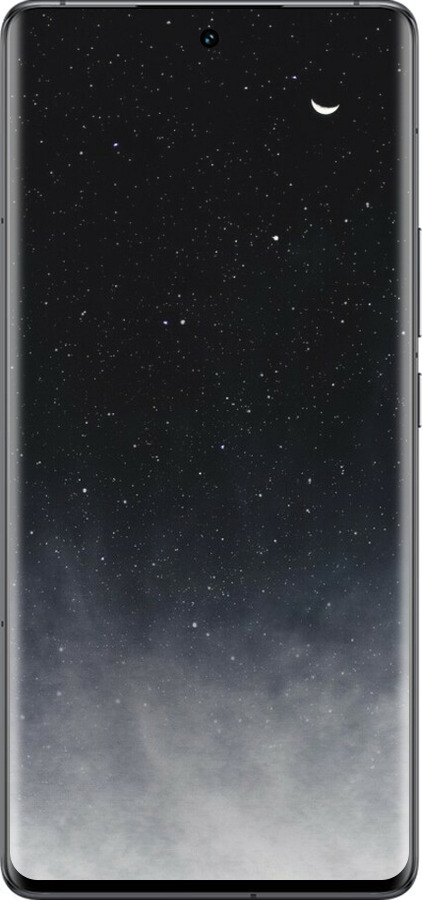 Силиконовый чехол Сині хмари, Синій місяць для Vivo IQOO 12 PRO - 6396u-3420 изображение 