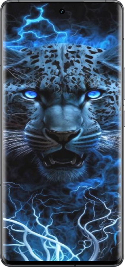 Силиконовый чехол Ледяной леопард для Vivo IQOO 12 PRO - 6460u-3420 изображение 