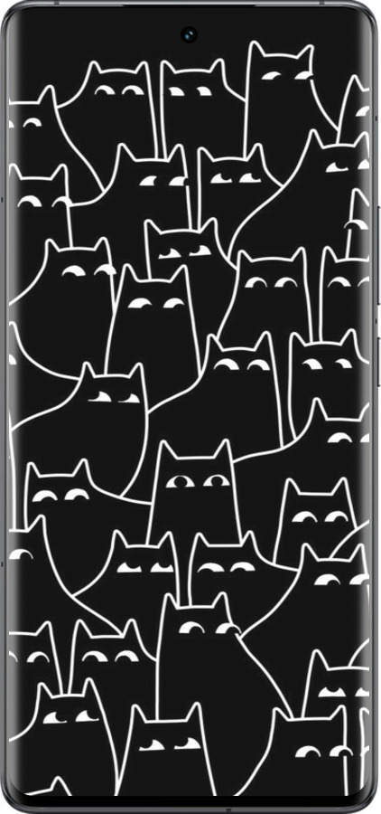 Силиконовый чехол С изображением кошек для Vivo IQOO 12 PRO - 6470u-3420 изображение 