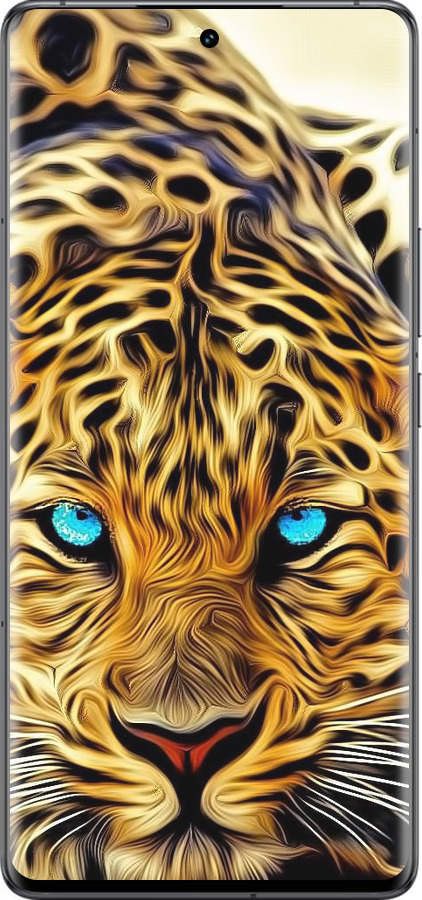 Силиконовый чехол Леопард для Vivo IQOO 12 PRO - 6611u-3420 изображение 