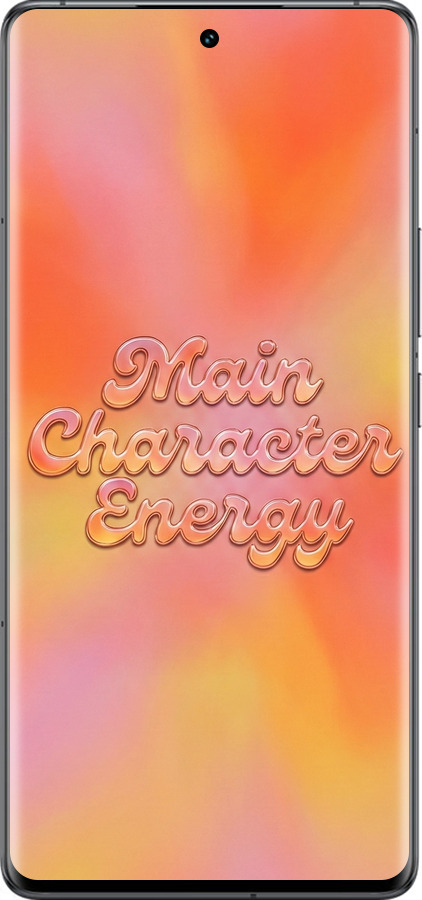 Силиконовый чехол Aura Gradient Main Character Energy Aesthetic Y2K для Vivo IQOO 12 PRO - 6783u-3420 изображение 