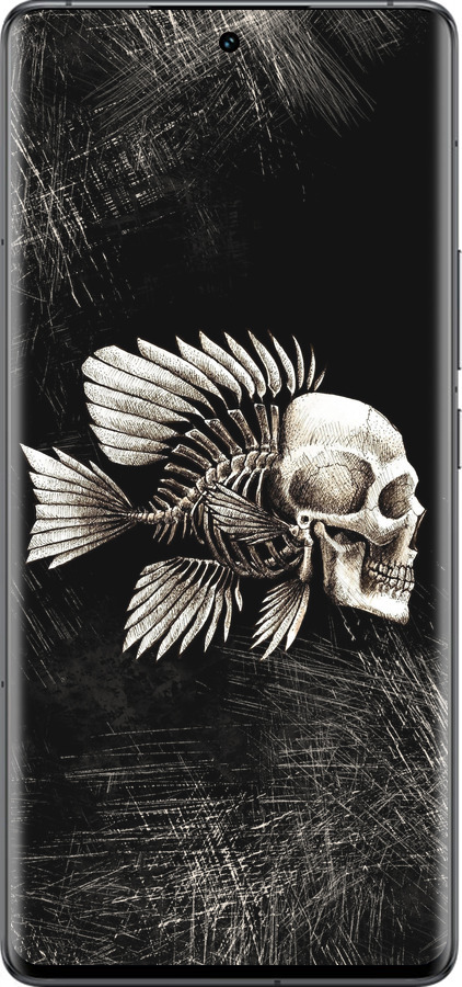 Силиконовый чехол Рыбо-человек для Vivo IQOO 12 PRO - 683u-3420 изображение 