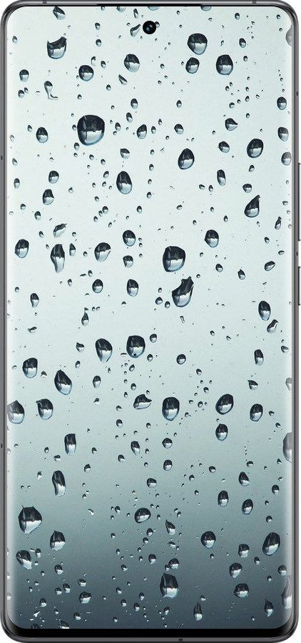 Силиконовый чехол Стекло в каплях для Vivo IQOO 12 PRO - 848u-3420 изображение 