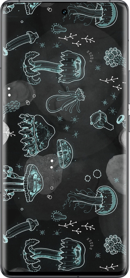 Силиконовый чехол Медузы для Vivo IQOO 12 PRO - 906u-3420 изображение 