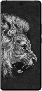 Силиконовый чехол Лев для Vivo iQOO 12 - 1080u-3433 изображение 