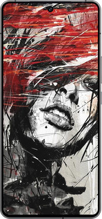 Силиконовый чехол Лицо девушки для Vivo iQOO 12 - 1162u-3433 изображение 