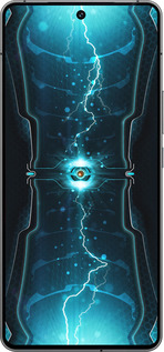 Силіконовий чехол Блискавки в циліндрі для Vivo iQOO 12 - 120u-3433 изображение 