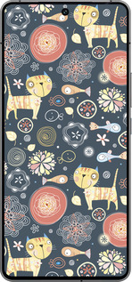 Силиконовый чехол Котята v4 для Vivo iQOO 12 - 1224u-3433 изображение 