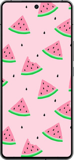 Силиконовый чехол Розовый арбуз для Vivo iQOO 12 - 4314u-3433 изображение 