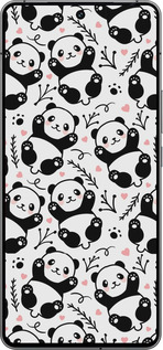 Силиконовый чехол Панды для Vivo iQOO 12 - 4318u-3433 изображение 