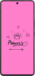 Силиконовый чехол Princess для Vivo iQOO 12 - 4361u-3433 изображение 