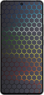 Силиконовый чехол Переливающиеся соты для Vivo iQOO 12 - 498u-3433 изображение 