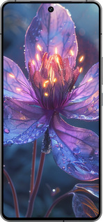 Силіконовий чехол Магічна квітка для Vivo iQOO 12 - 6038u-3433 изображение 