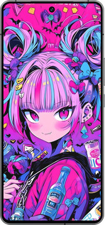 Силиконовый чехол Аниме милаха для Vivo iQOO 12 - 6314u-3433 изображение 