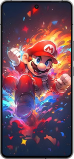 Силиконовый чехол Супер Марио для Vivo iQOO 12 - 6342u-3433 изображение 