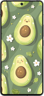 Силиконовый чехол Авокадо для Vivo iQOO 12 - 6380u-3433 изображение 