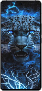 Силиконовый чехол Ледяной леопард для Vivo iQOO 12 - 6460u-3433 изображение 