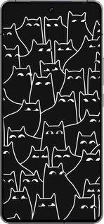 Силиконовый чехол С изображением кошек для Vivo iQOO 12 - 6470u-3433 изображение 