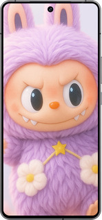 Силіконовий чехол Лабубу для Vivo iQOO 12 - 6708u-3433 изображение 