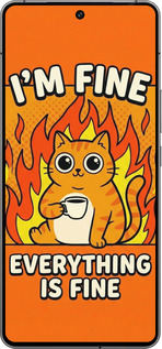 Силиконовый чехол Funny Cat для Vivo iQOO 12 - 6786u-3433 изображение 