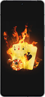 Силиконовый чехол Горящие карты для Vivo iQOO 12 - 839u-3433 изображение 