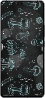 Силиконовый чехол Медузы для Vivo iQOO 12 - 906u-3433 изображение 