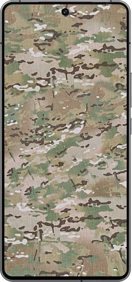 Силиконовый чехол Камуфляж v5 для Vivo iQOO 12 - 1201u-3433 изображение 