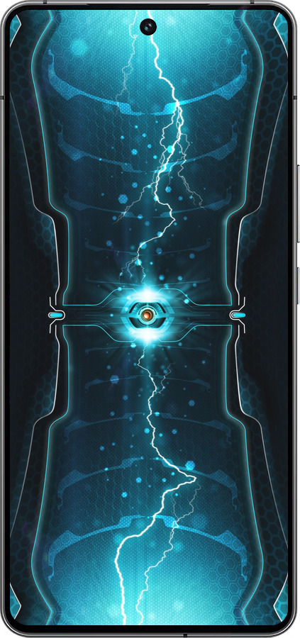 Силіконовий чехол Блискавки в циліндрі для Vivo iQOO 12 - 120u-3433 изображение 