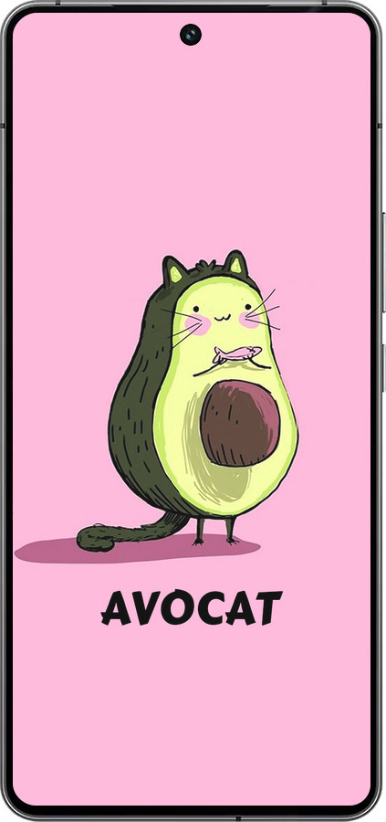 Силиконовый чехол Avocat для Vivo iQOO 12 - 4270u-3433 изображение 