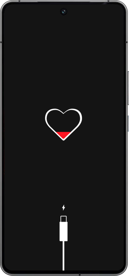 Силіконовий чехол Підзарядка серця для Vivo iQOO 12 - 4274u-3433 изображение 