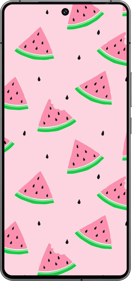 Силиконовый чехол Розовый арбуз для Vivo iQOO 12 - 4314u-3433 изображение 