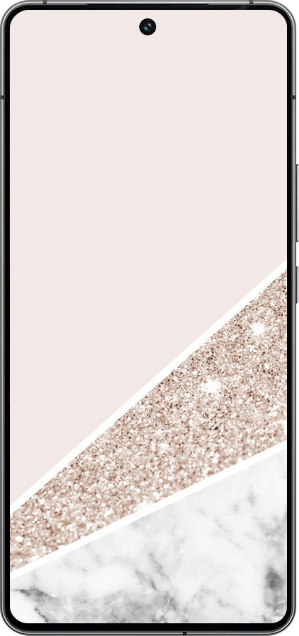 Силиконовый чехол Пастельный мрамор для Vivo iQOO 12 - 4342u-3433 изображение 