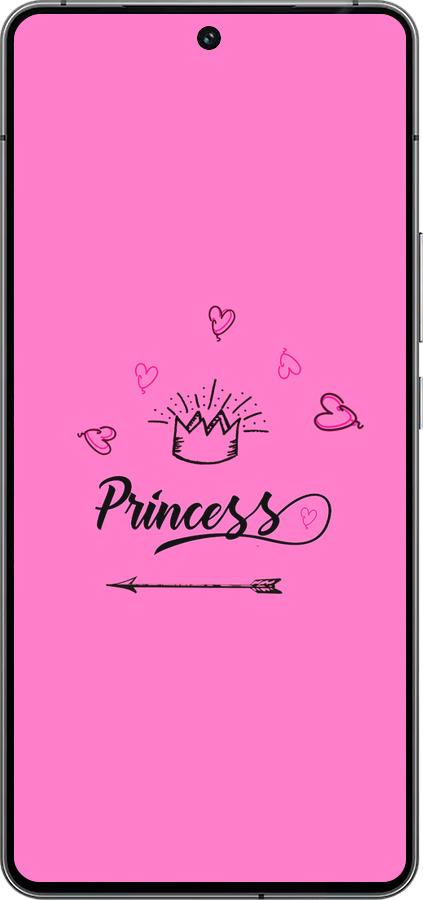 Силиконовый чехол Princess для Vivo iQOO 12 - 4361u-3433 изображение 