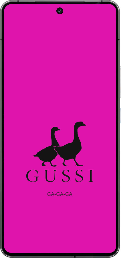 Силиконовый чехол Гуси для Vivo iQOO 12 - 4561u-3433 изображение 