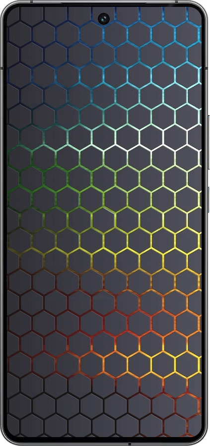 Силиконовый чехол Переливающиеся соты для Vivo iQOO 12 - 498u-3433 изображение 