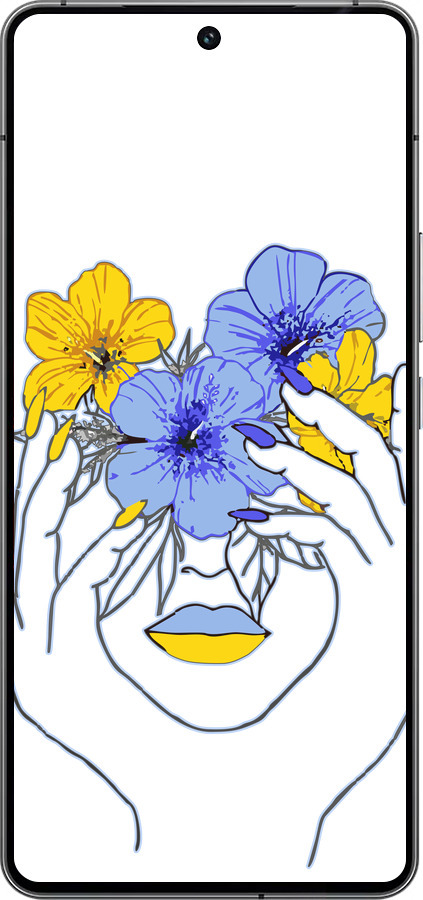 Силиконовый чехол Девушка v4 для Vivo iQOO 12 - 5276u-3433 изображение 