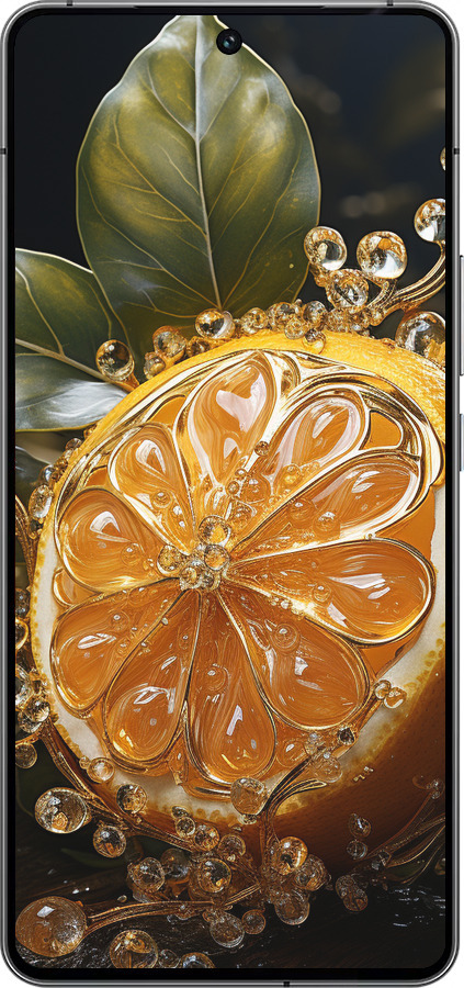 Силиконовый чехол Лимон для Vivo iQOO 12 - 5647u-3433 изображение 