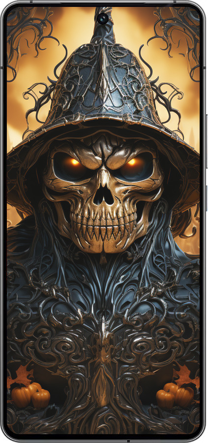 Силиконовый чехол Череп 2 для Vivo iQOO 12 - 5652u-3433 изображение 